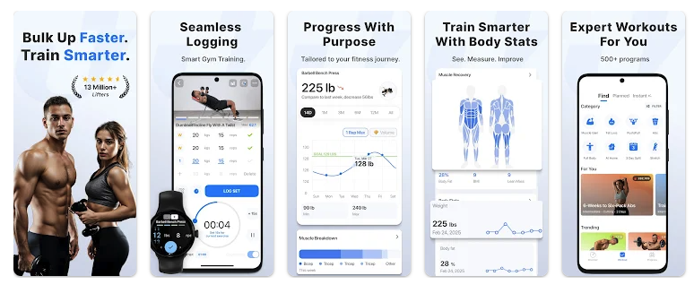 Jefit App Screenshot