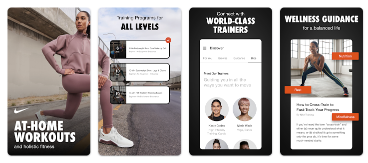 Nike Training Club Screenshot