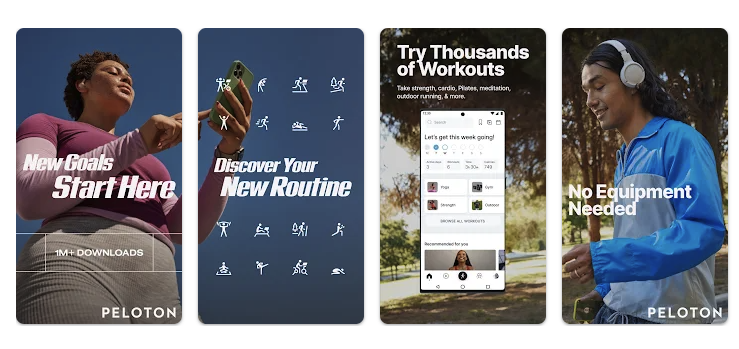 Peloton Digital Screenshot