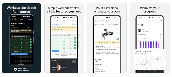 Strong App Screenshot