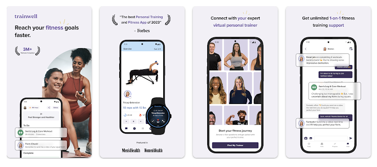 Trainwell Screenshot